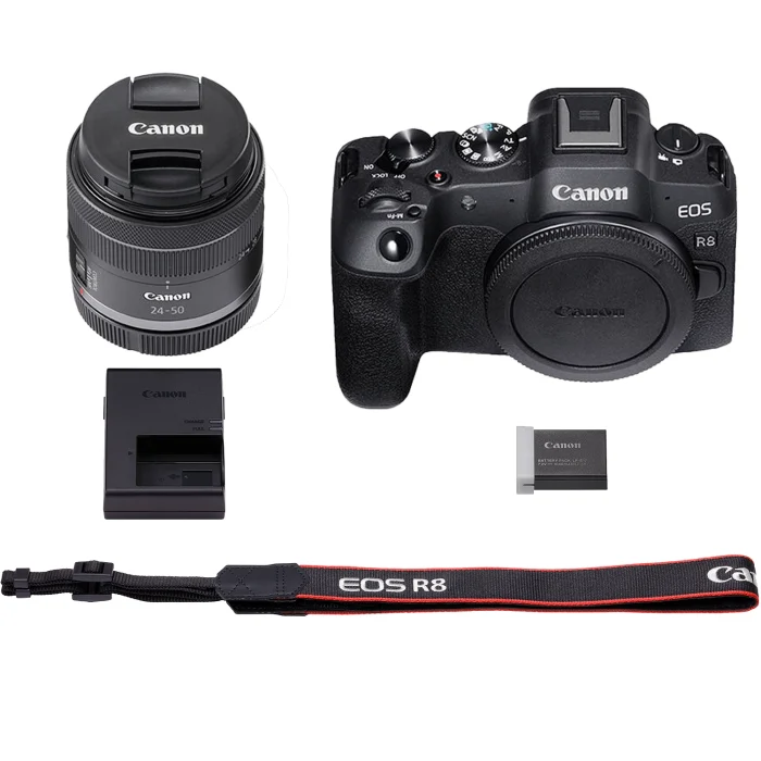 کیت دوربین بدون آینه کانن Canon EOS R8 with RF 24-50mm IS STM - Image 3