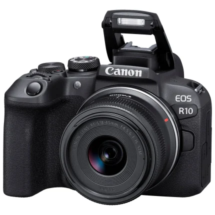 دوربین بدون آینه کانن Canon EOS R10 Mirrorless Camera with 18-45mm Lens
