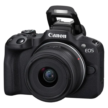دوربین بدون آینه کانن Canon EOS R50 Mirrorless Camera with 18-45mm Lens