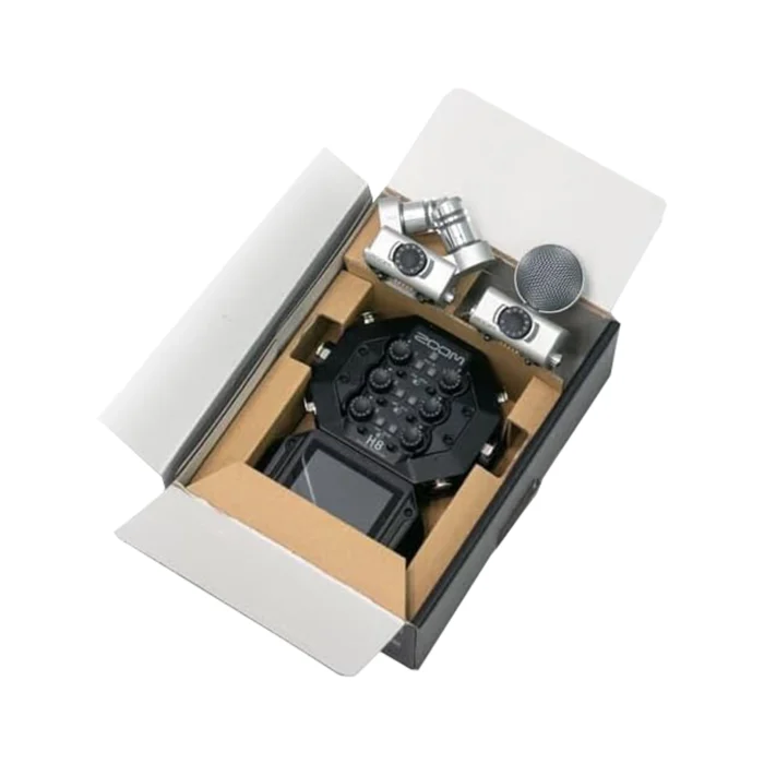 کیت دو میکروفون Zoom H8 8-Input / 12-Track Portable Handy Recorder